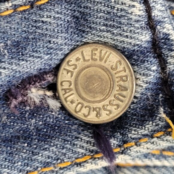 Vintage 501 LEVIS Tapered Chic Mom Jeans Womens 10 30x30 - Picture 10 of 16